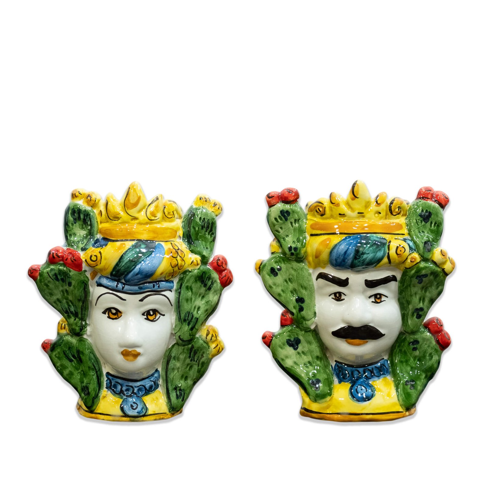 coppia di teste siciliani