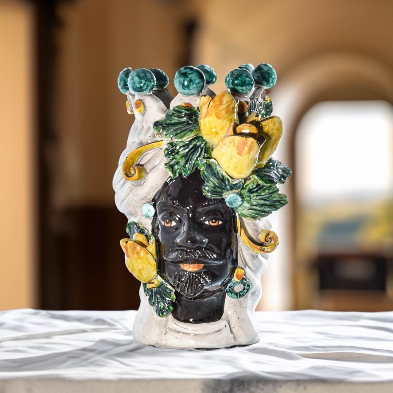 teste di moro uomo
